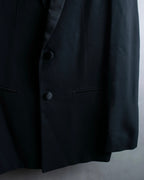 "GIVENCHY" Satin lapel switching design tailored jacket