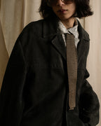 -SPECIAL- "GUCCI" 1998's-01's Tom Ford period beautiful faded suede long coat