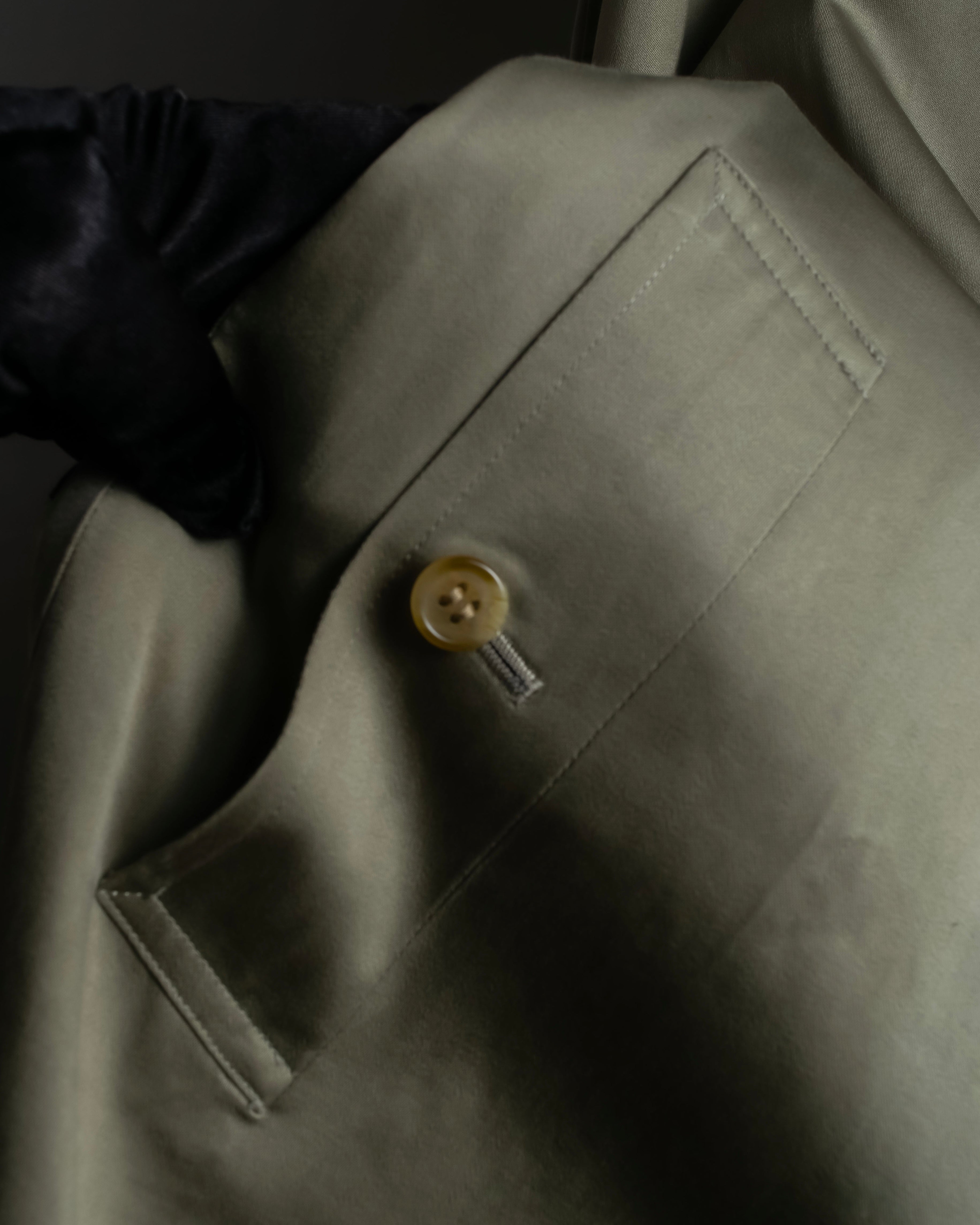 "Burberrys" Vintage water-repellent cotton oversized trench coat