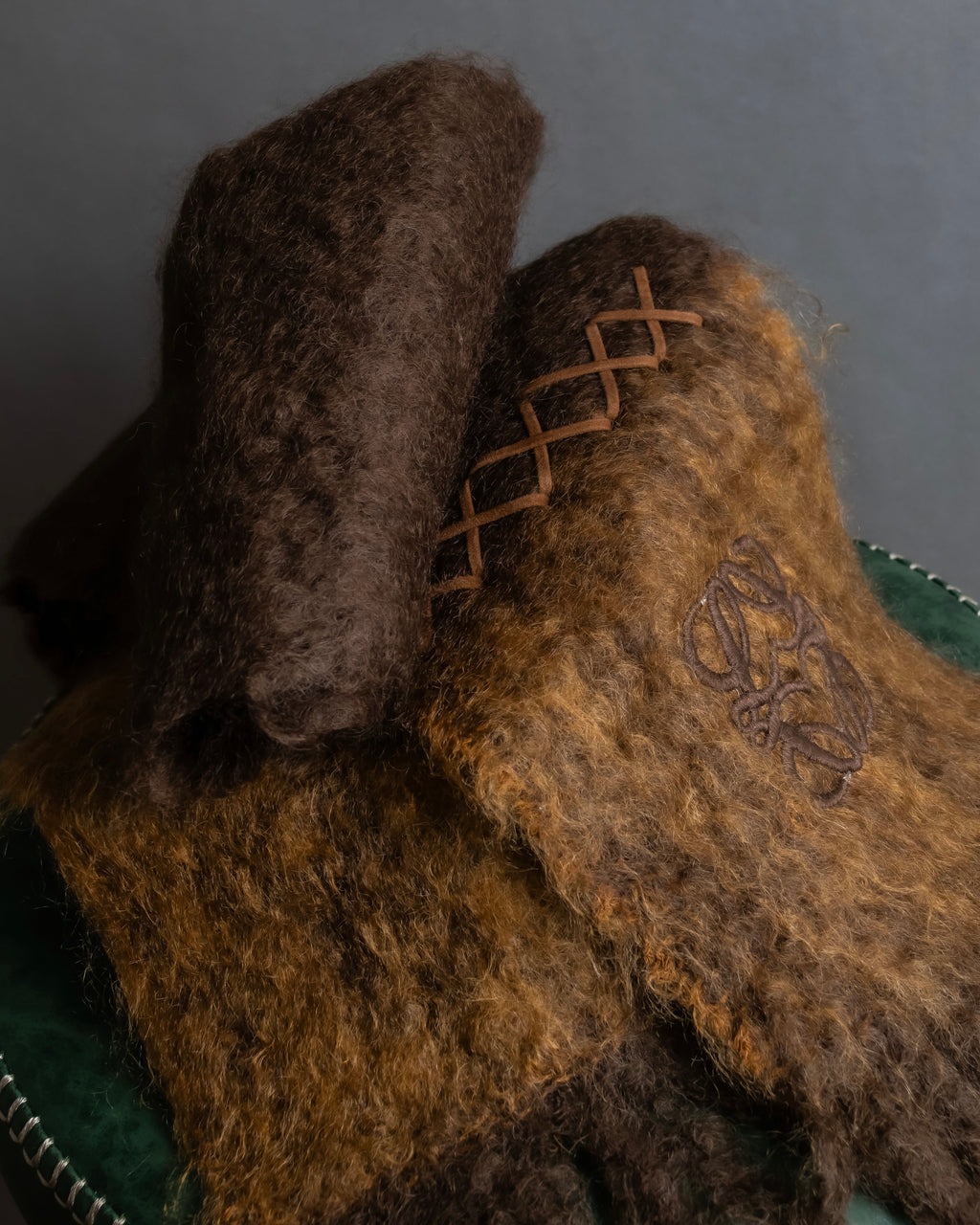 "LOEWE" Mohair and wool blend stole