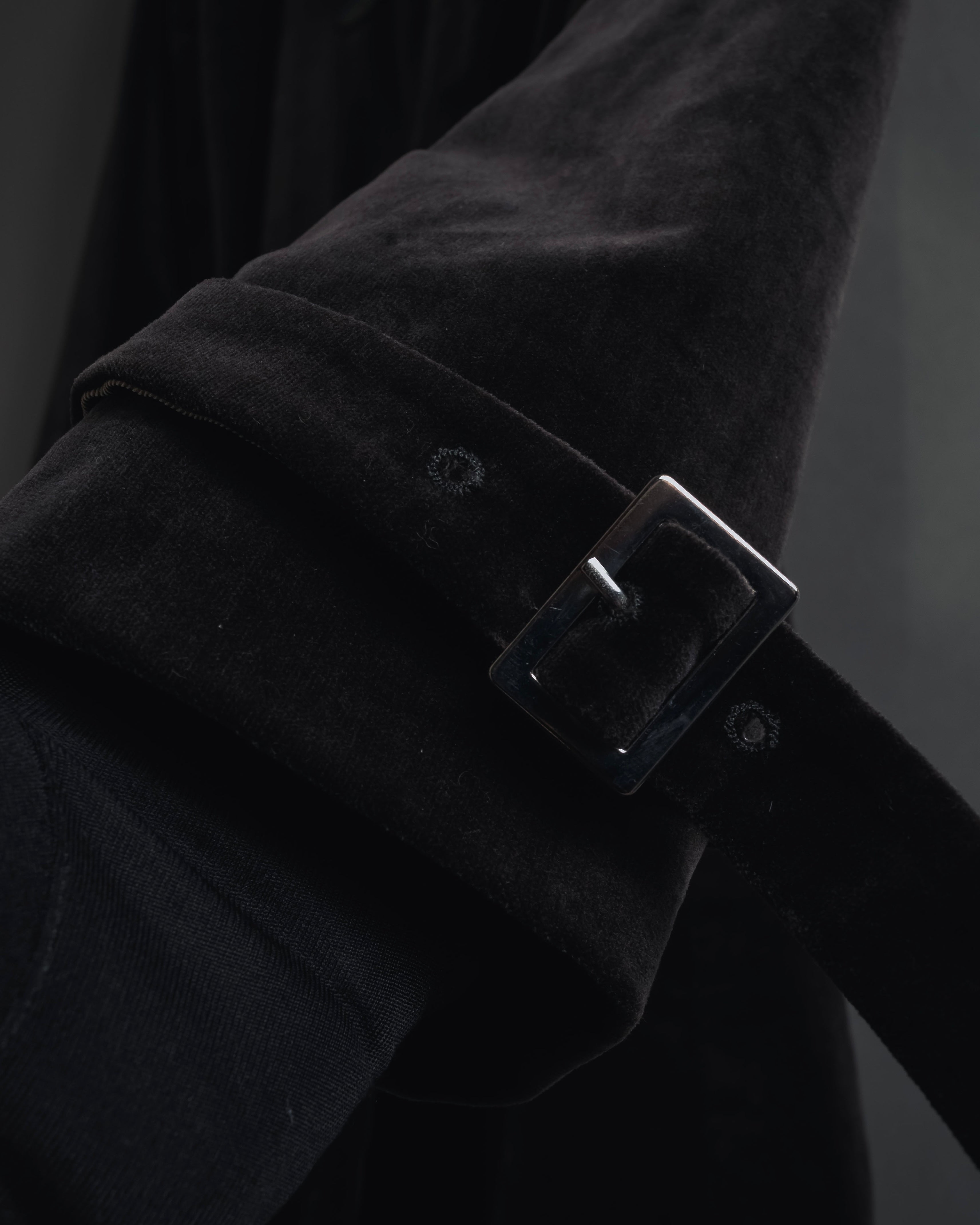 -SPECIAL- "JIL SANDER"
90’s-00’s Architectural cotton velvet belted coat