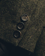 "BURBERRY LONDON" 00's-10's Classic wool tweed coat