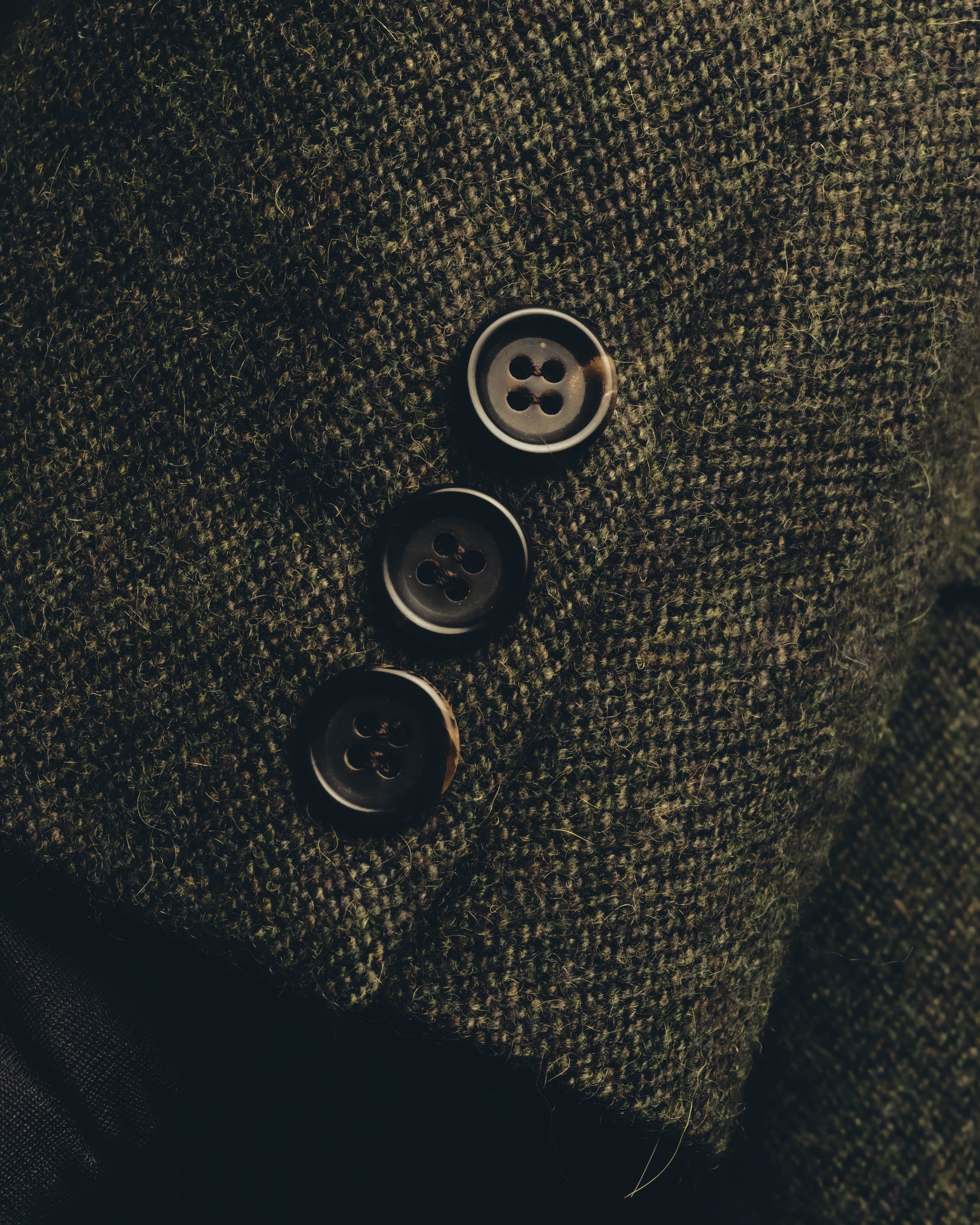 "BURBERRY LONDON" 00's-10's Classic wool tweed coat