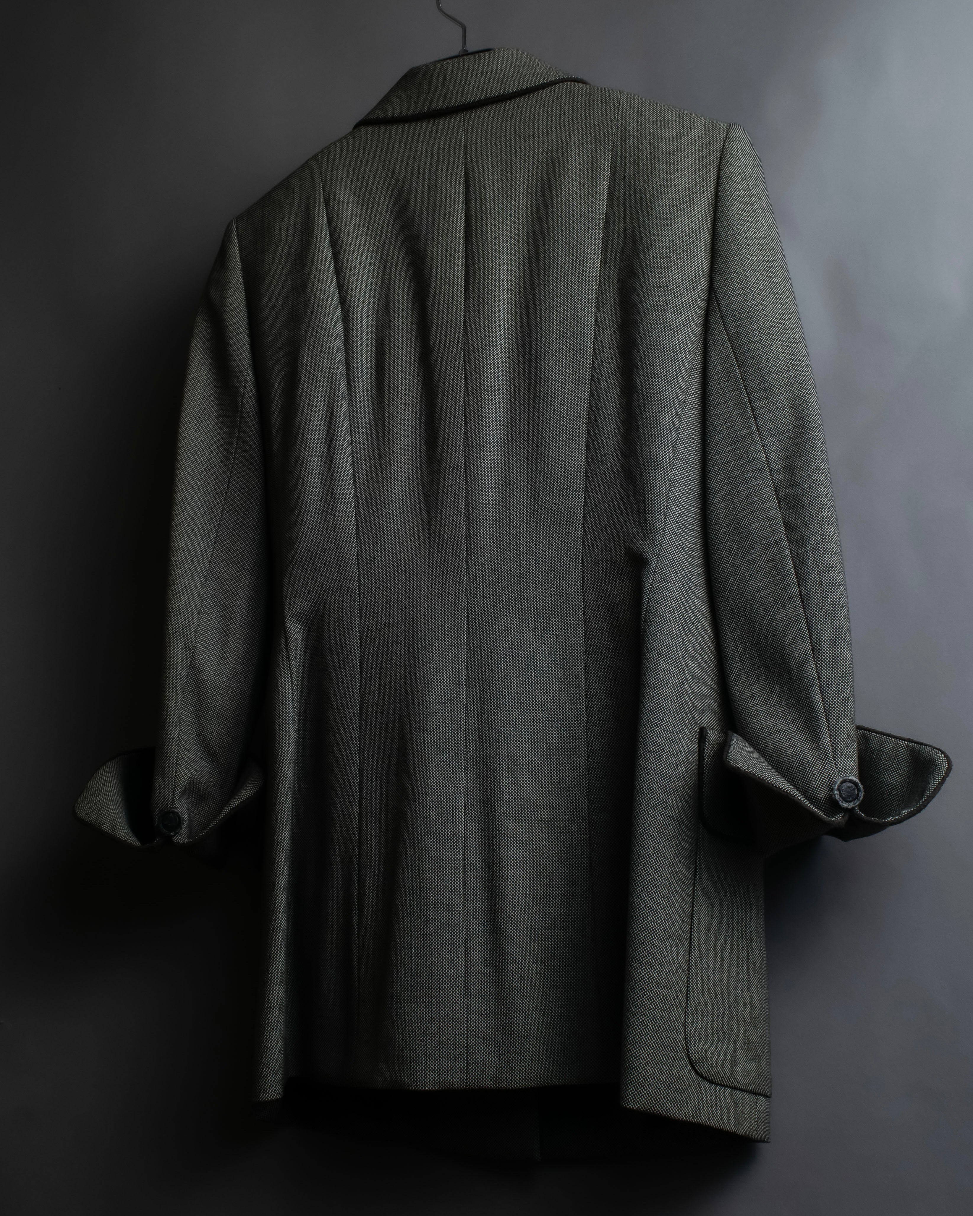 "Christian Dior" Flap pocket detail military tailored jacket