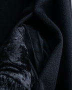 "Max Mara" Stand neck fly front mid length coat