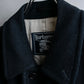 "BURBERRYS" Fly front cashmere blend soutien collar coat