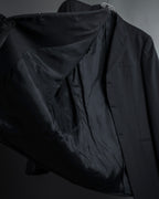 "ARMANI COLLEZIONI" Notched drape classically tailored jacket