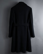 "Max Mara" Reversible belted collar coat