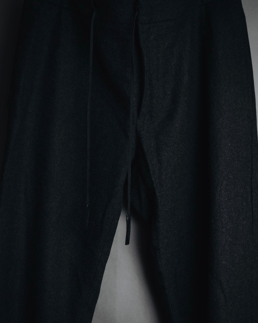 "Maison Margiela" 2016AW drawstring wool tailored slacks