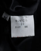 "BARBERINI" Minimalist detail 100% cashmere stand collar coat