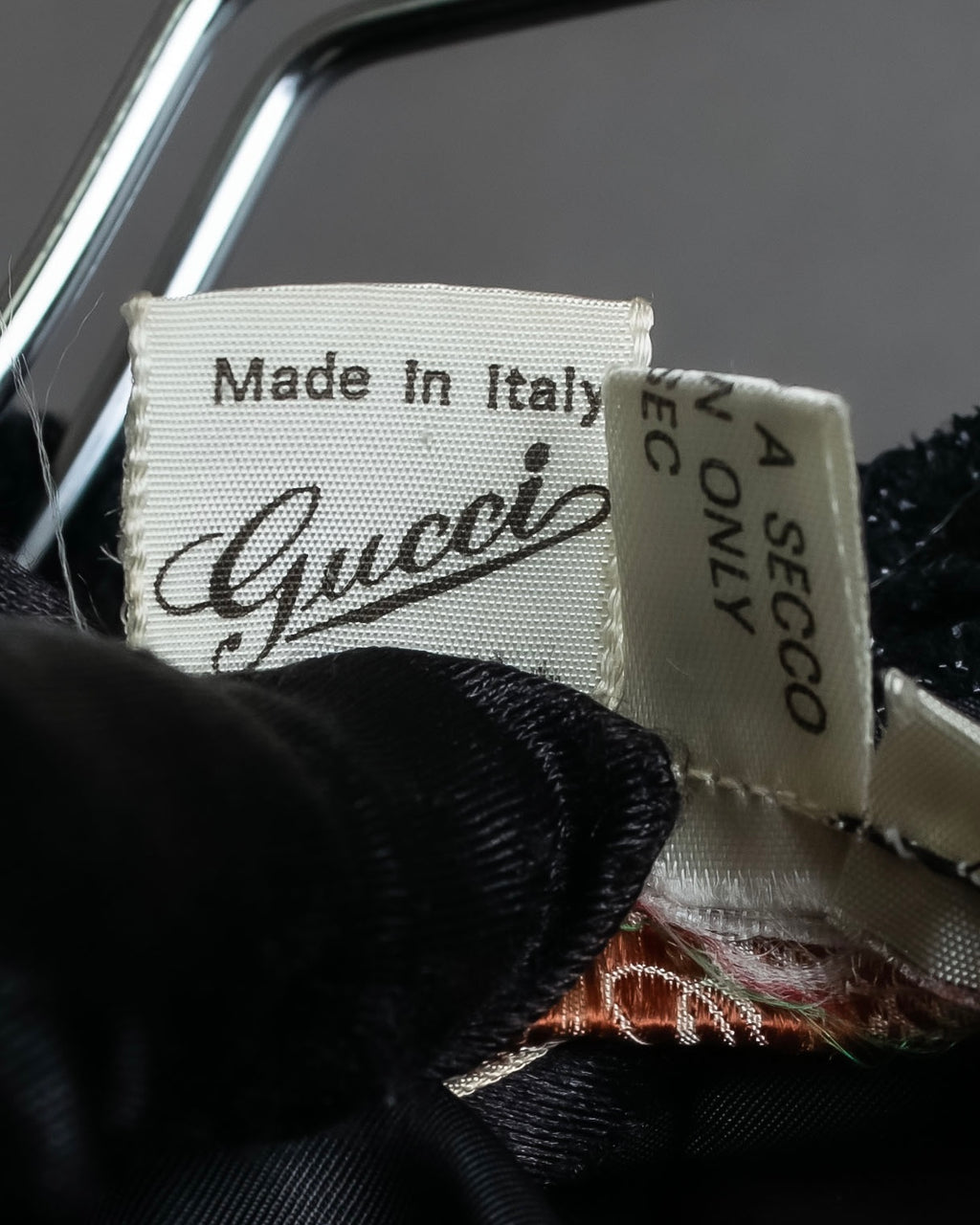 "GUCCI" Floral patterned lamé tailored jacket"