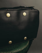 "Valerio Valeriani" 00's-10's Convertible leather Boston bag