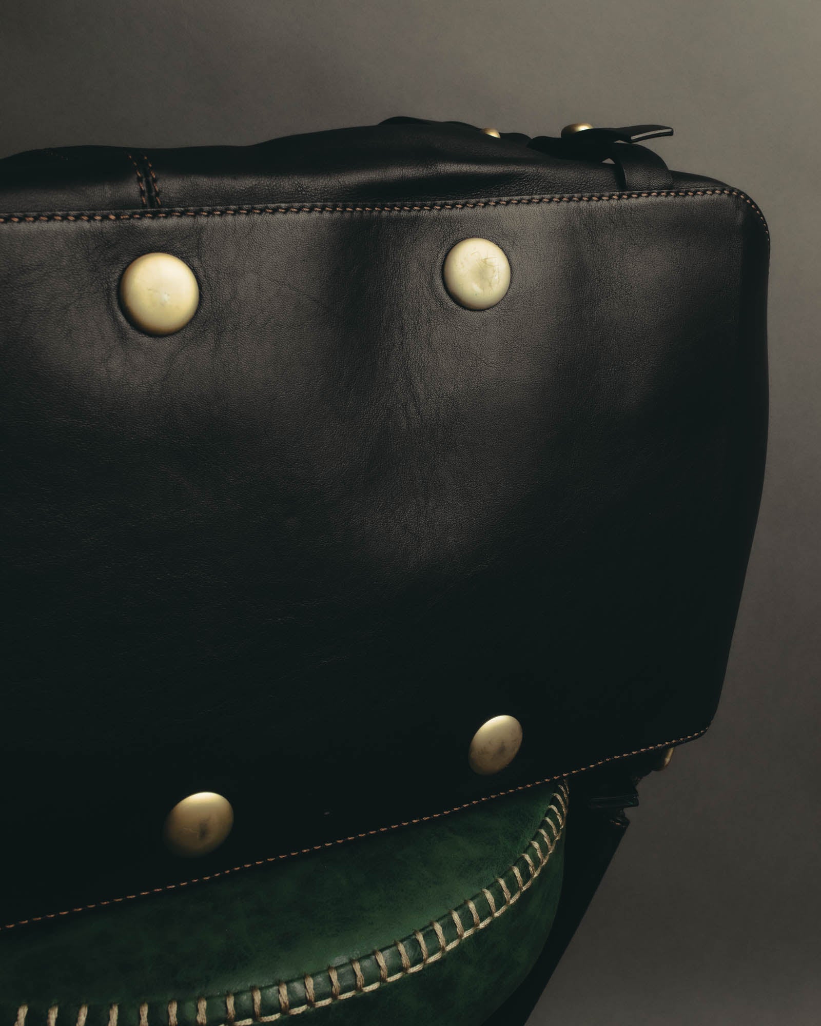 "Valerio Valeriani" 00's-10's Convertible leather Boston bag