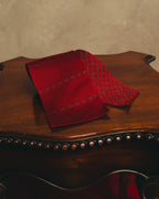 "Hermès" Silk knit scarf tied