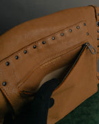 "BOTTEGA VENETA" 00's-10's Grained leather messenger bag