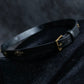 "Christian Dior" Mystical motif leather bracelet