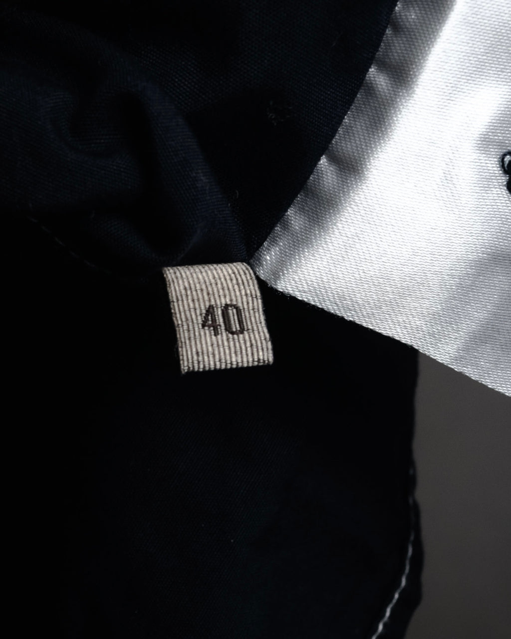 “BOTTEGA VENETA” 2010’s contrast stitch uniform cotton shirt