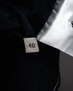 “BOTTEGA VENETA” 2010’s contrast stitch uniform cotton shirt