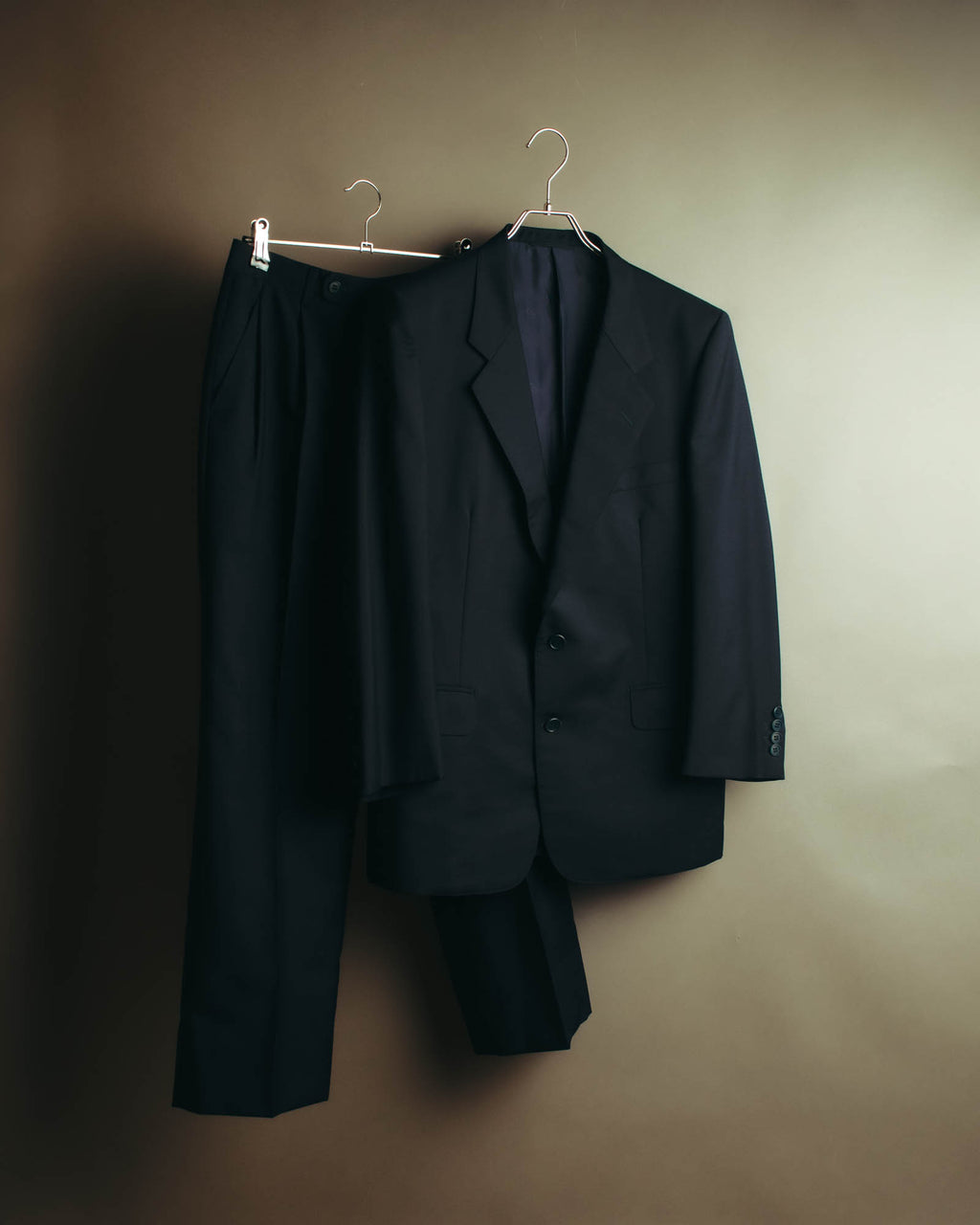 "Christian Dior" 80's-90's Mohair wool two-piece suit