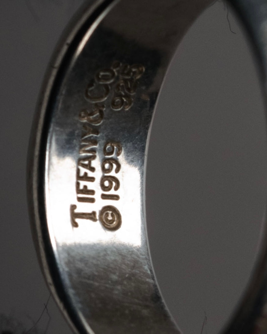 “TIFFANY & CO.” 1999-2005 Dome band silver ring