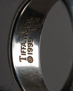 “TIFFANY & CO.” 1999-2005 Dome band silver ring