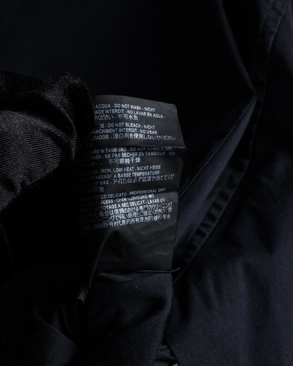 “BALENCIAGA” Button-down collar relaxed shirt