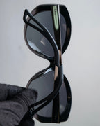 "Christian Dior" Cat eye frame black acetate sunglasses