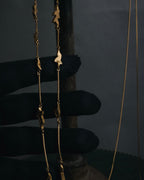 –SPECIAL– "Christian Dior" 2001-05’s Flaming D long station necklace