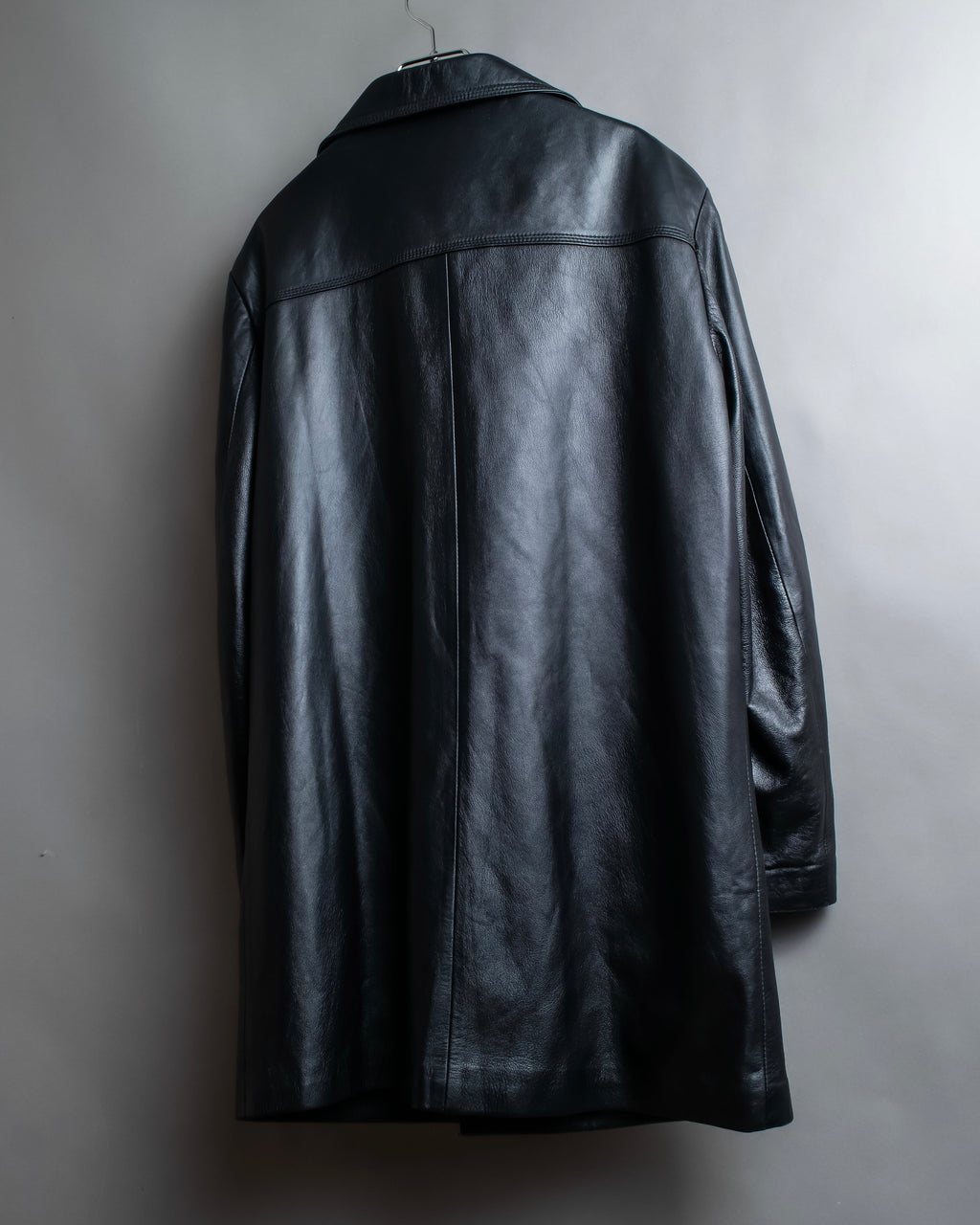 "GIANNI VERSACE COUTURE" Sheep skin oversized triangle color jacket