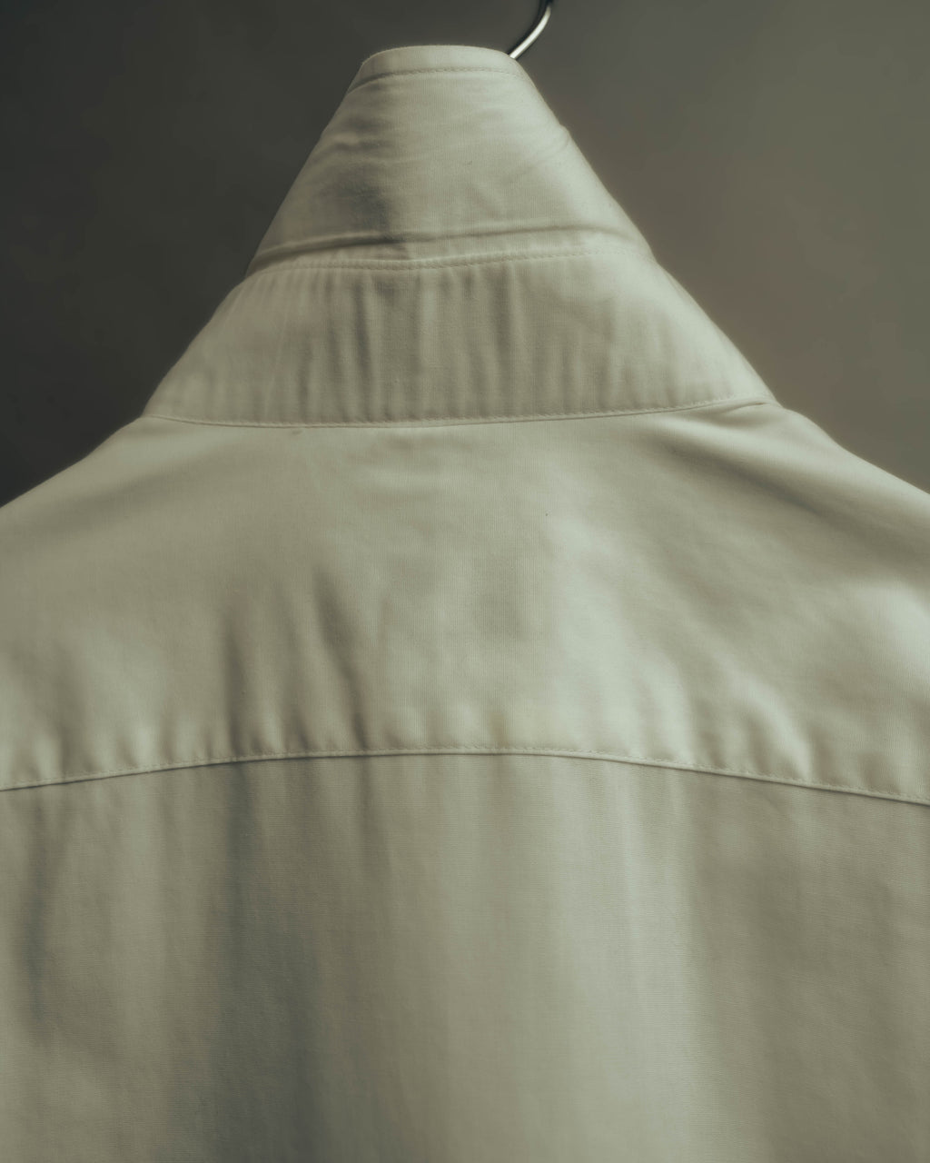 "Yves Saint Laurent" 80's-90's Classic off white dress shirt