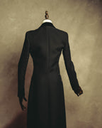 "Bottega Veneta" 90's-00's Sculptural tailored long coat