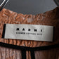 “MARNI 13SS”  flower embossed attached design jacket