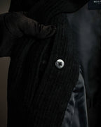 "BURBERRY" Thick wale corduroy oversized tailored jacket