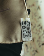 "Hermès" 00's Pastel bird print silk scarf