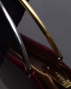 "Cartier" Curved handle design leather wallet bag