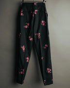 “RED VALENTINO” 2020 Floral jacquard tapered trousers