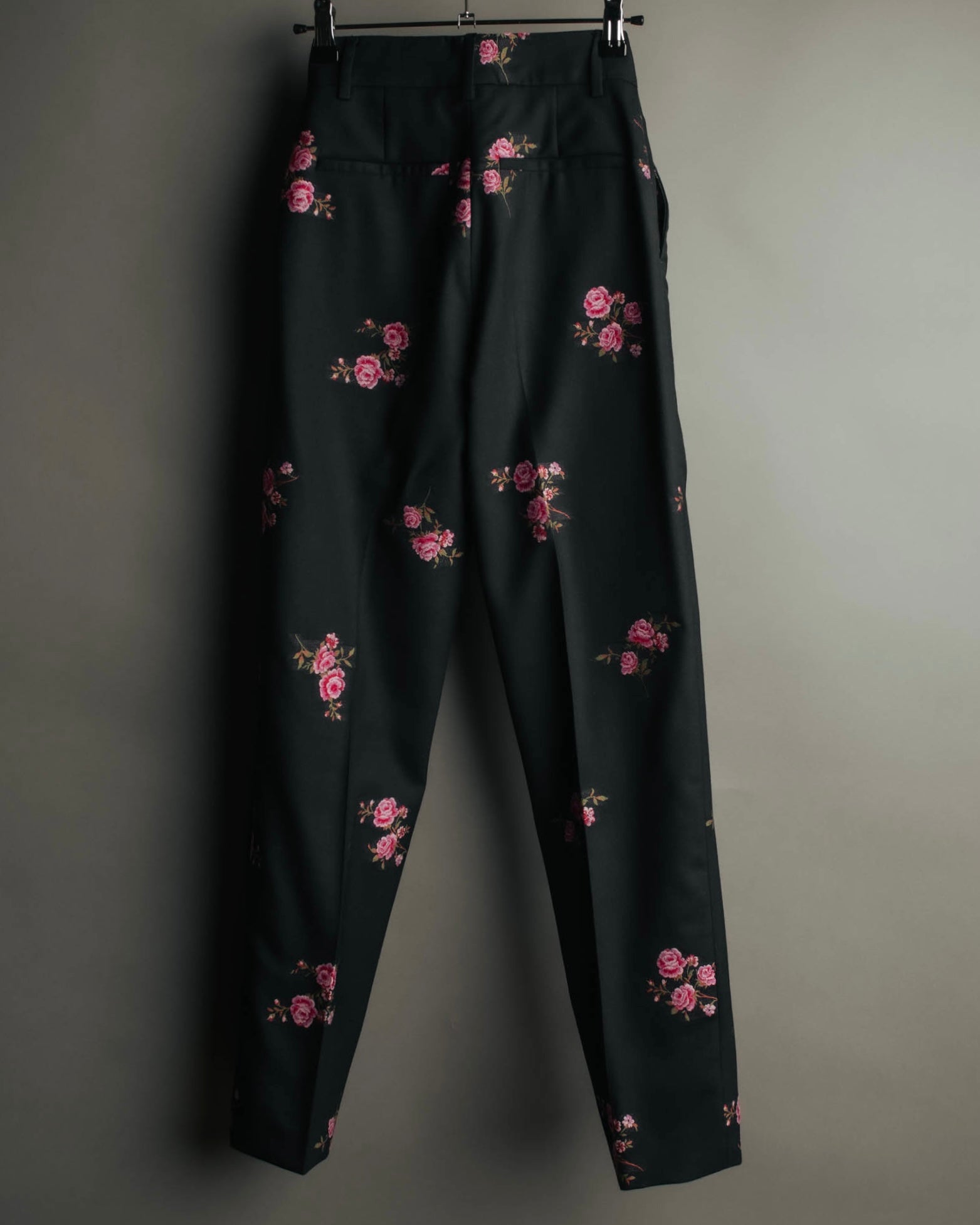 “RED VALENTINO” 2020 Floral jacquard tapered trousers