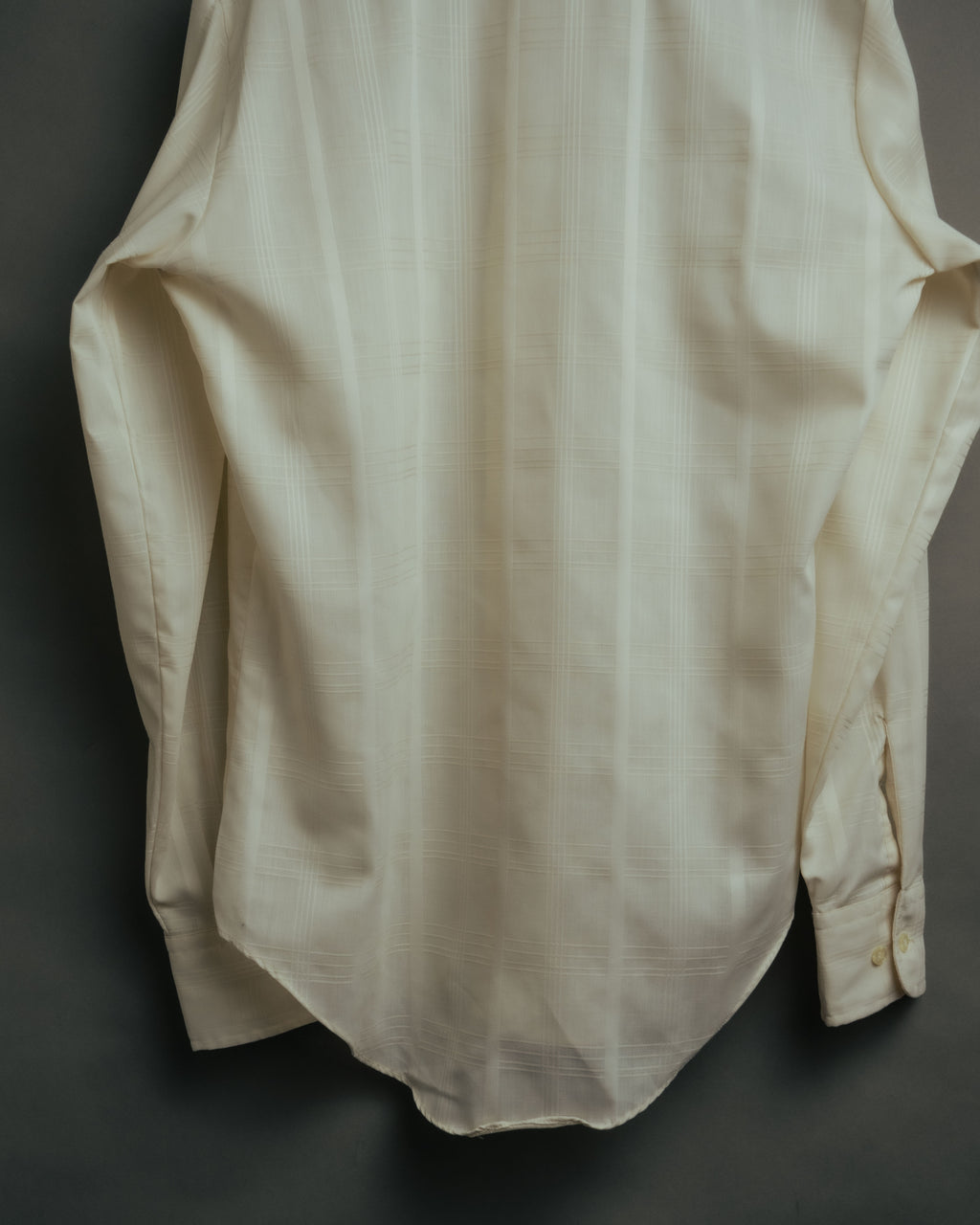 -MOOD Vintage Collections-
70’s-80’s Tone on tone check dress shirt