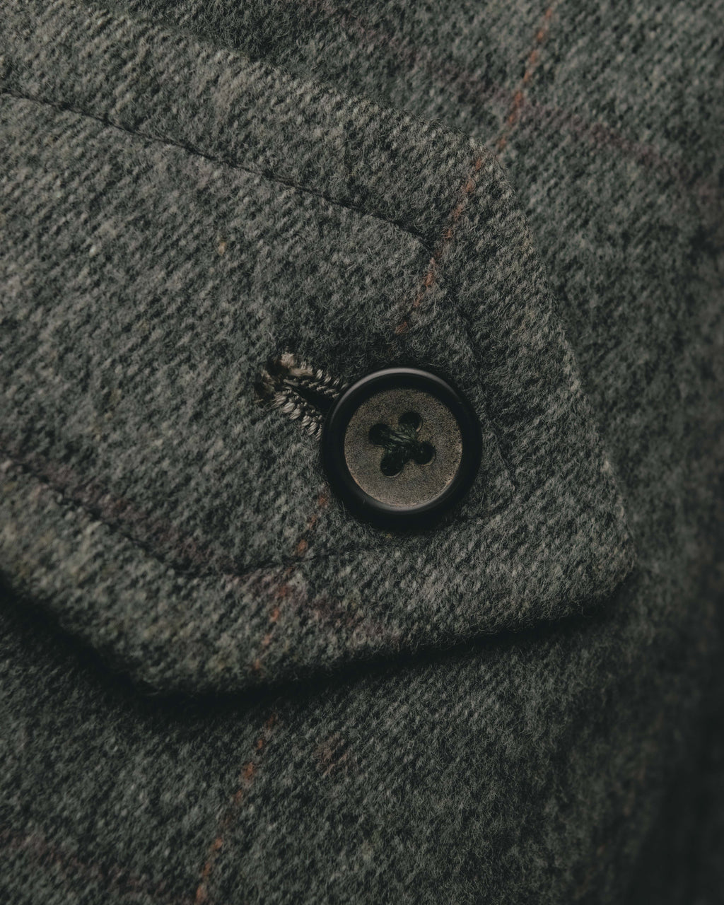 “Burberrys” 80’s Bedford wool balmacaan coat