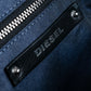 "DIESEL" Decorative zip design leather backpack