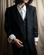 "BURBERRYS" Mohair mix classical tailored three-piece suit