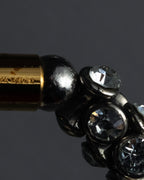 "DRIES VAN NOTTEN" 2022's Double crystal detail magnetic choker