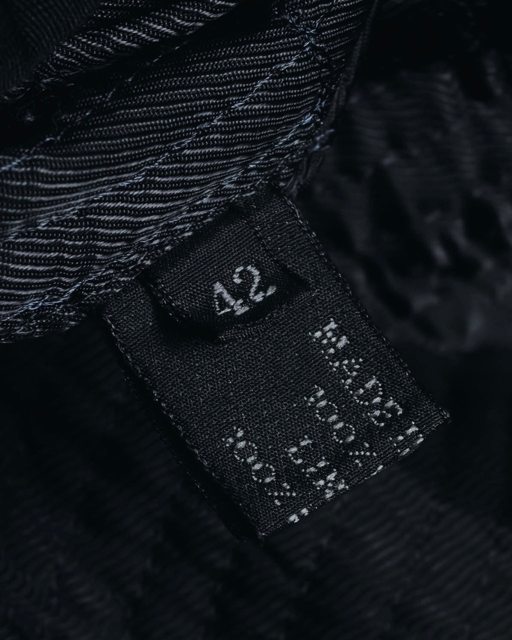 "PRADA" 90’s-00’s Minimal double-breasted wool jacket