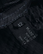 "PRADA" 90’s-00’s Minimal double-breasted wool jacket