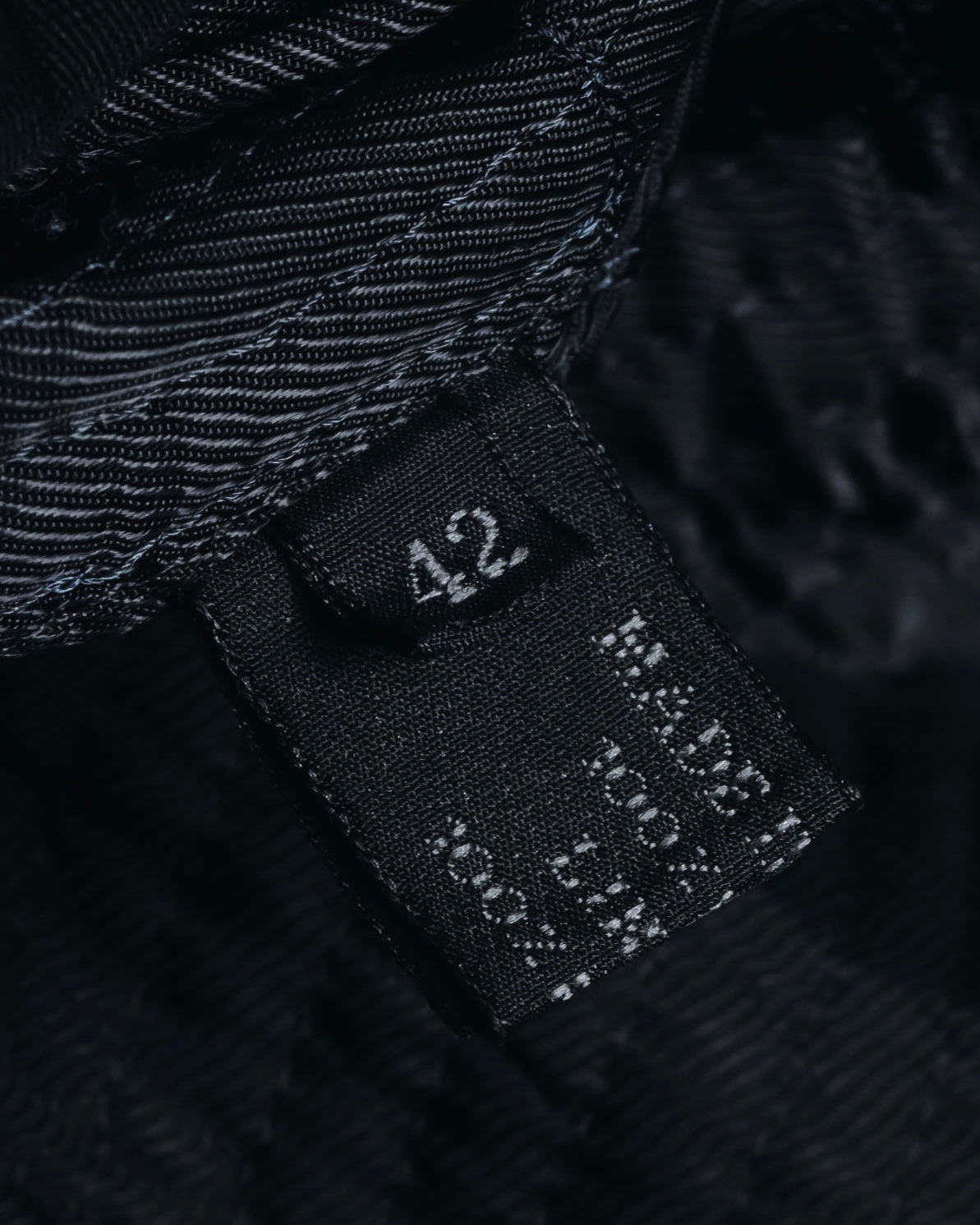 "PRADA" 90’s-00’s Minimal double-breasted wool jacket