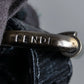 "FENDI" Ethnico grained leather hand bag