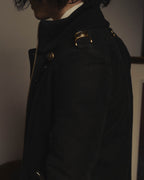 “GUCCI” Late 00’s military detail cotton long jacket