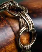 "Saint Laurent" Gold chain link design bracelet