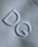 "DOLCE & GABBANA" Cuff logo engraved oversized shirt