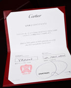 Cartier/ K18 Band Ring Yellow Gold
